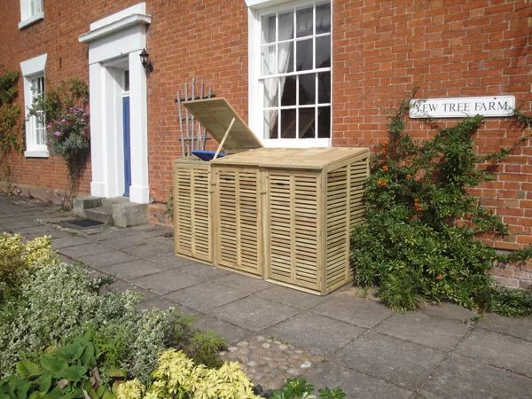 Wheelie Bin Cover - Triple | FSC® Certified 14 Wheelie Bin Cover - Triple | FSC® Certified - Image 12