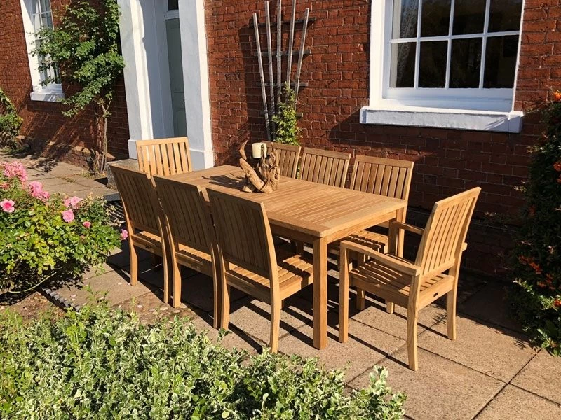 Winchester 8 Chair Dining Set 4 Winchester 8 Chair Dining Set - Image 2