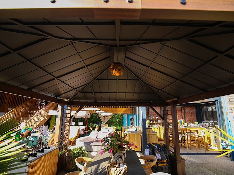 Winchester Hard Top Gazebo | Ex Display 18 Winchester Hard Top Gazebo | Ex Display - Image 16