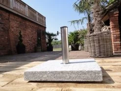 Parasol Base Burnt Stone Effect - 40kg 9 Parasol Base Burnt Stone Effect - 40kg -Garden Comfort Shop xl granite parasol base2 1