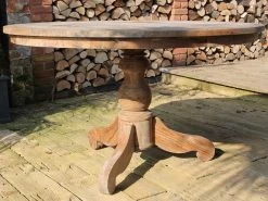 York 6 Chair Round Dining Set -Garden Comfort Shop york table XL 1 4