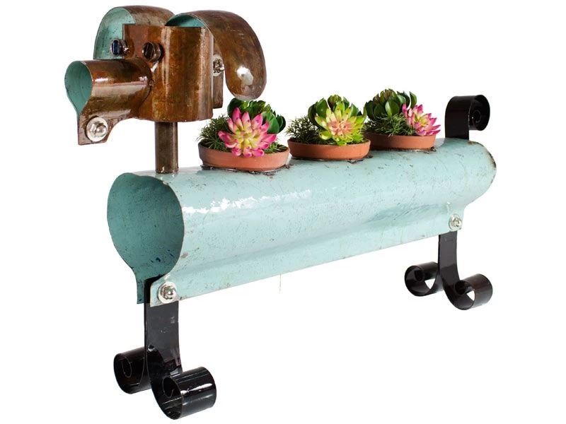 Yuki The Dog Triple Planter 3 Yuki The Dog Triple Planter