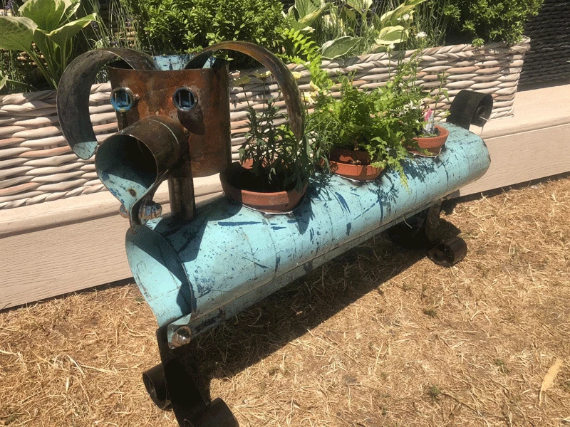 Yuki The Dog Triple Planter 6 Yuki The Dog Triple Planter - Image 4